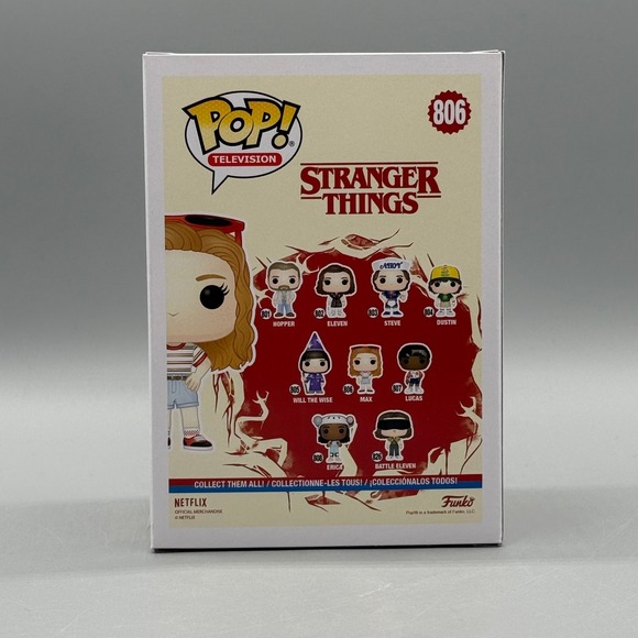Funko Pop! #806 Max Mayfield Mall Outfit Stranger Things w/ Protector *Vaulted* - Picture 3 of 6